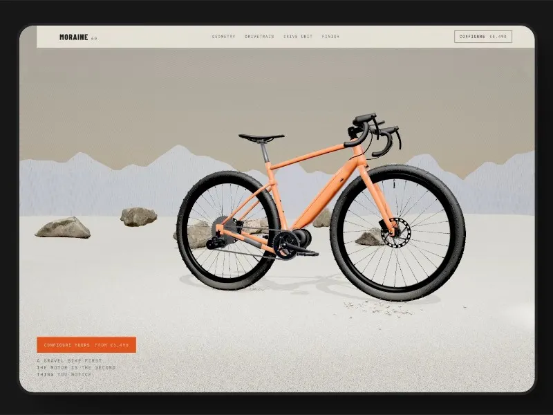 Industrial Product Landing Page