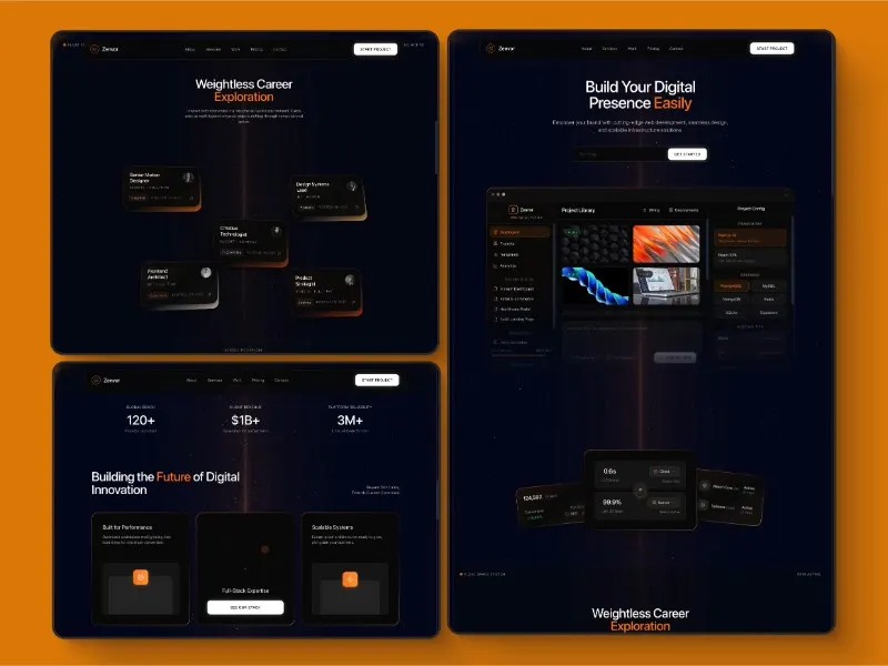 Zener Landing Page